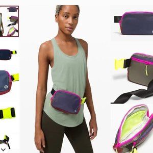 Rare Lululemon Everywhere Belt Bag 1L Colors: Cadet Blue/Army Green/Savannah